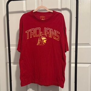 USC Trojans Red Short Sleeve Tee